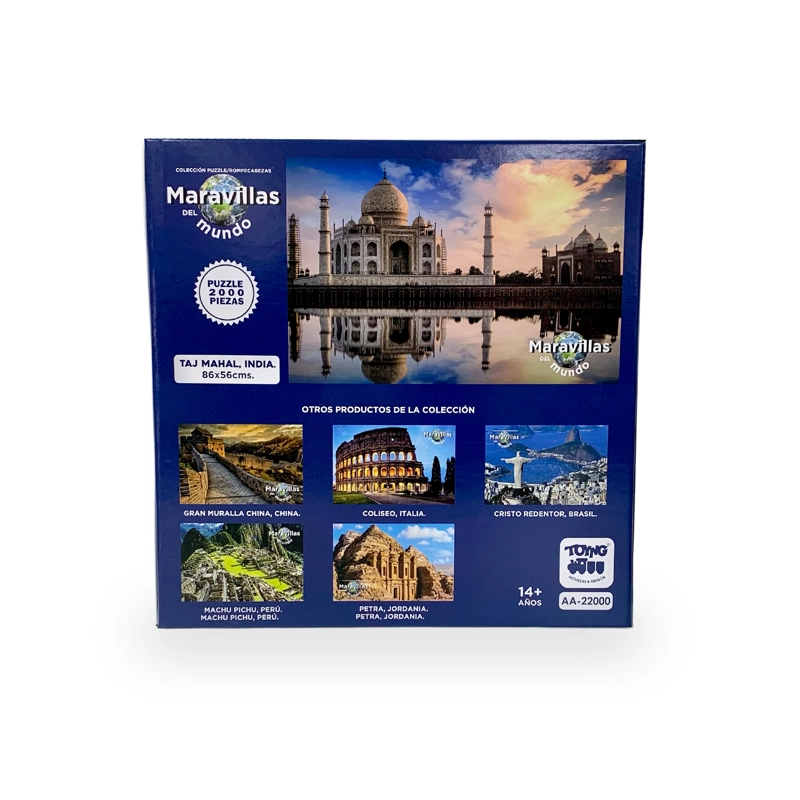 PUZZLE ROMPECABEZAS TAJ MAHAL INDIA (2000) PIEZAS - TOYNG - 5