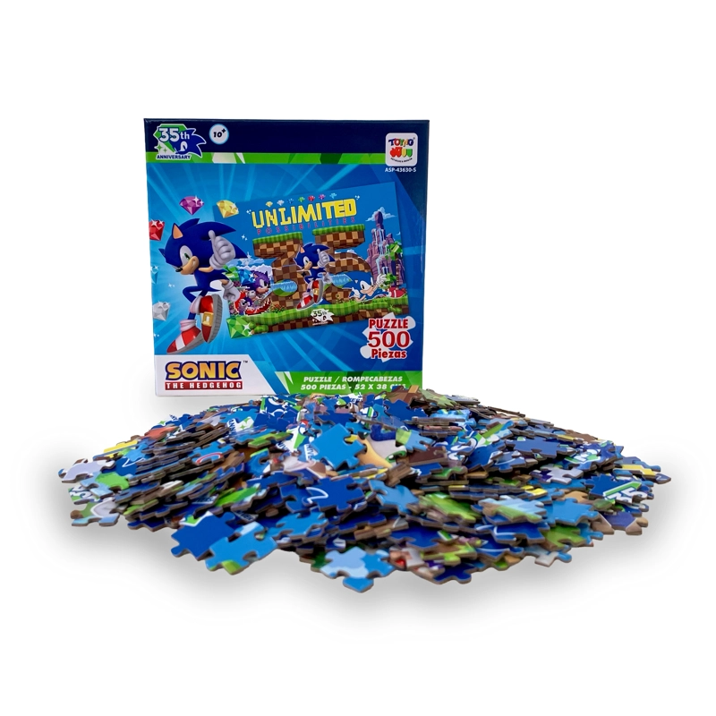 PUZZLE 500 PIEZAS - SONIC - 1