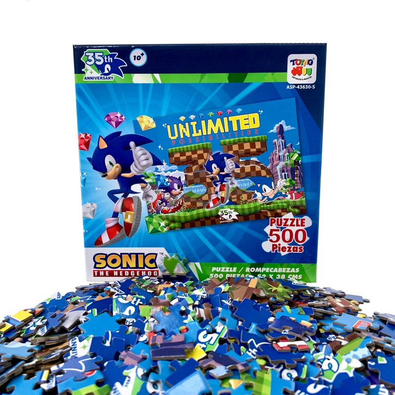 PUZZLE 500 PIEZAS - SONIC - 2