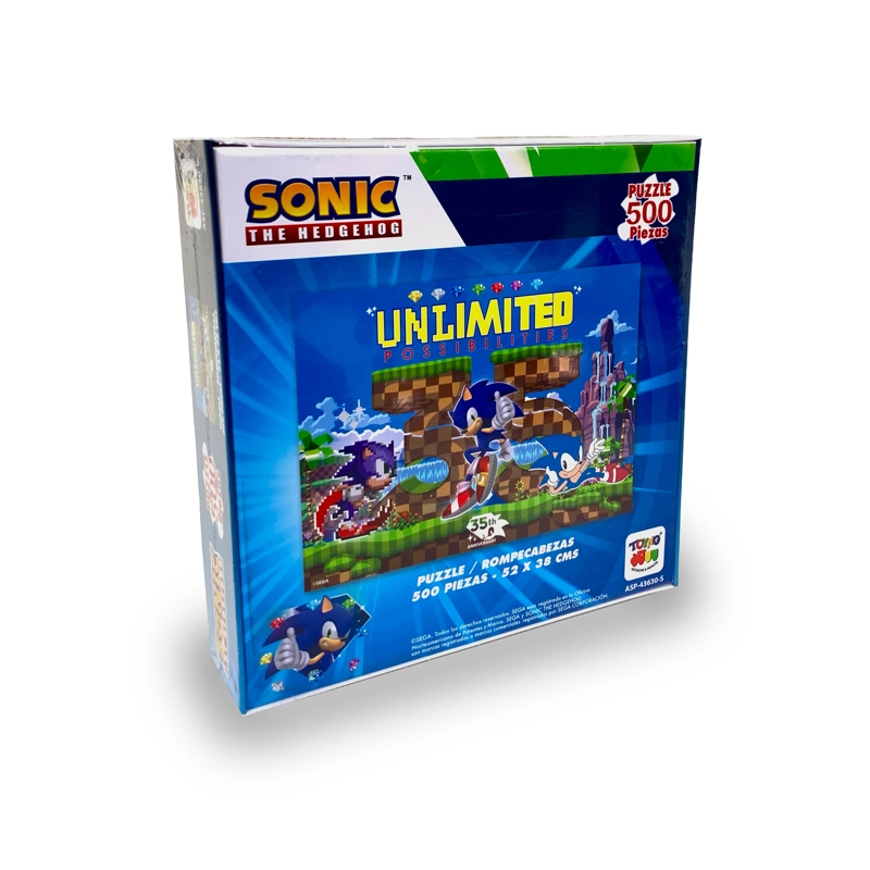 PUZZLE 500 PIEZAS - SONIC - 3