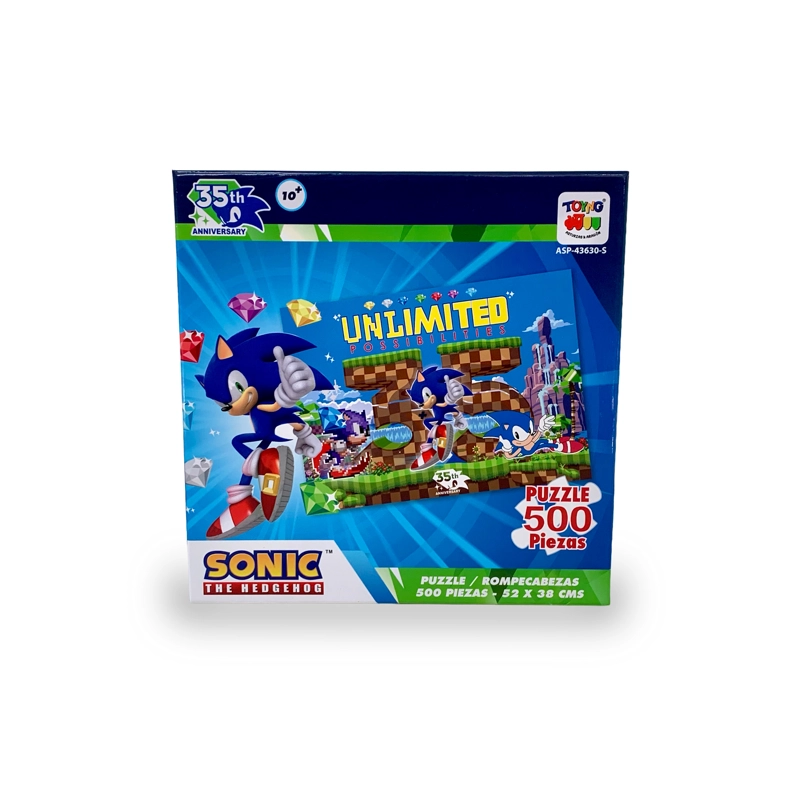 PUZZLE 500 PIEZAS - SONIC - 4