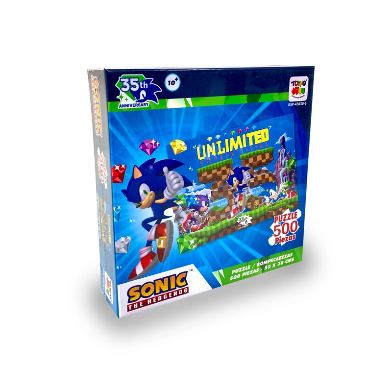 PUZZLE 500 PIEZAS - SONIC - 6