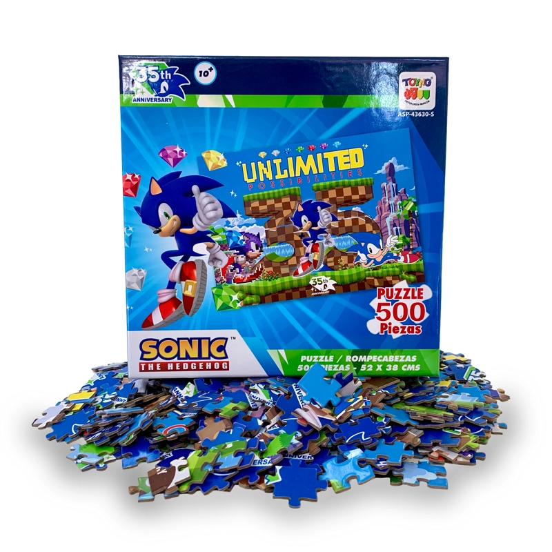 PUZZLE 500 PIEZAS - SONIC - 7