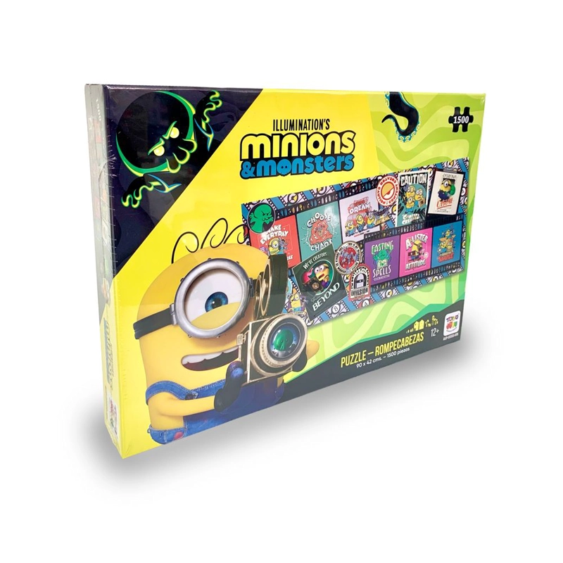 PUZZLE 1500 PIEZAS - MINIONS - 4