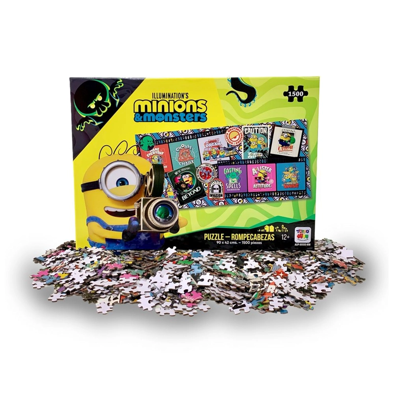 PUZZLE 1500 PIEZAS - MINIONS - 7