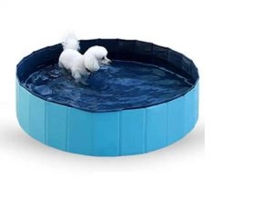 PISCINA PLEGABLE PARA PERROS PARA MASCOTAS 80 X 20 CM - 1