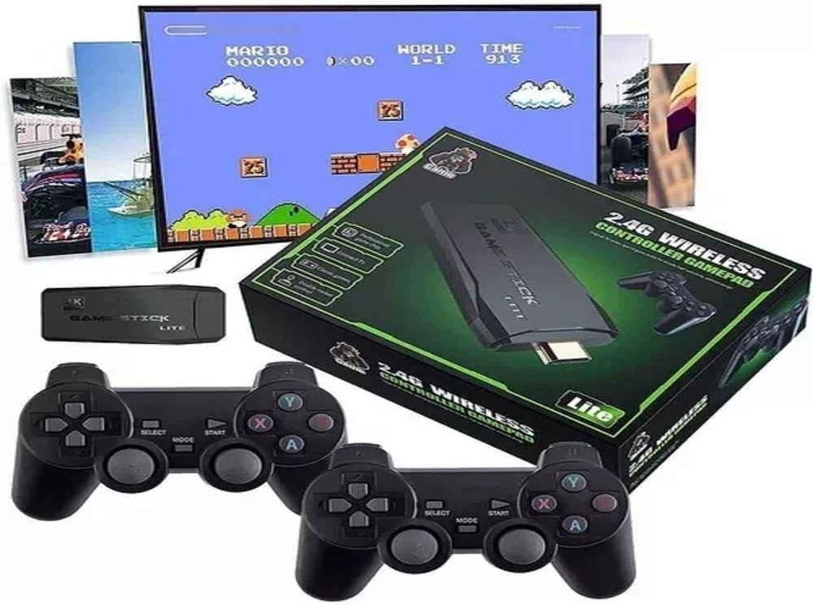 CONSOLA RETRO GAMER STICK 64GB PORTATIL - 2