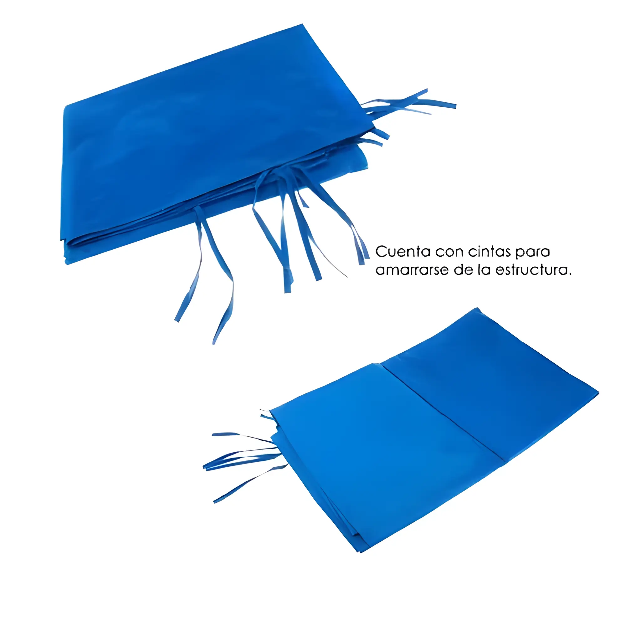 LONA LATERAL AZUL TOLDO 3X3 - 2