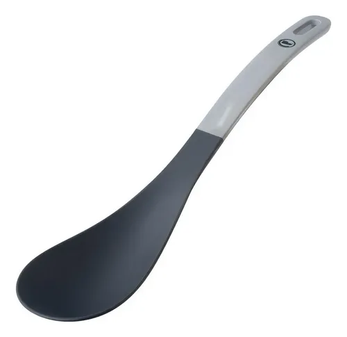CUCHARA LISA NYLON BASIC ILKO MANGO GRIS - 1