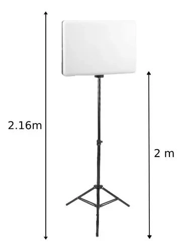 FOCO LED PANEL ESTUDIO FOTOGRAFÍA LUZ RELLENO EN COLOR BLANCO CÁLIDA PL36 - 2