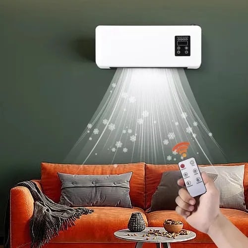 AIRE ACONDICIONADO PORTÁTIL SPLIT FRÍO CALOR 2 EN 1 1800W CON CONTROL REMOTO - 2