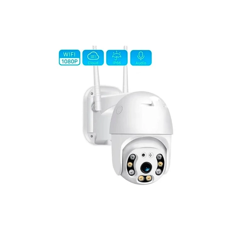 CAMARA IP WIFI 1080P GIRA 320 DOMO PTZ IMPERMEABLE HD BLANCO - 2