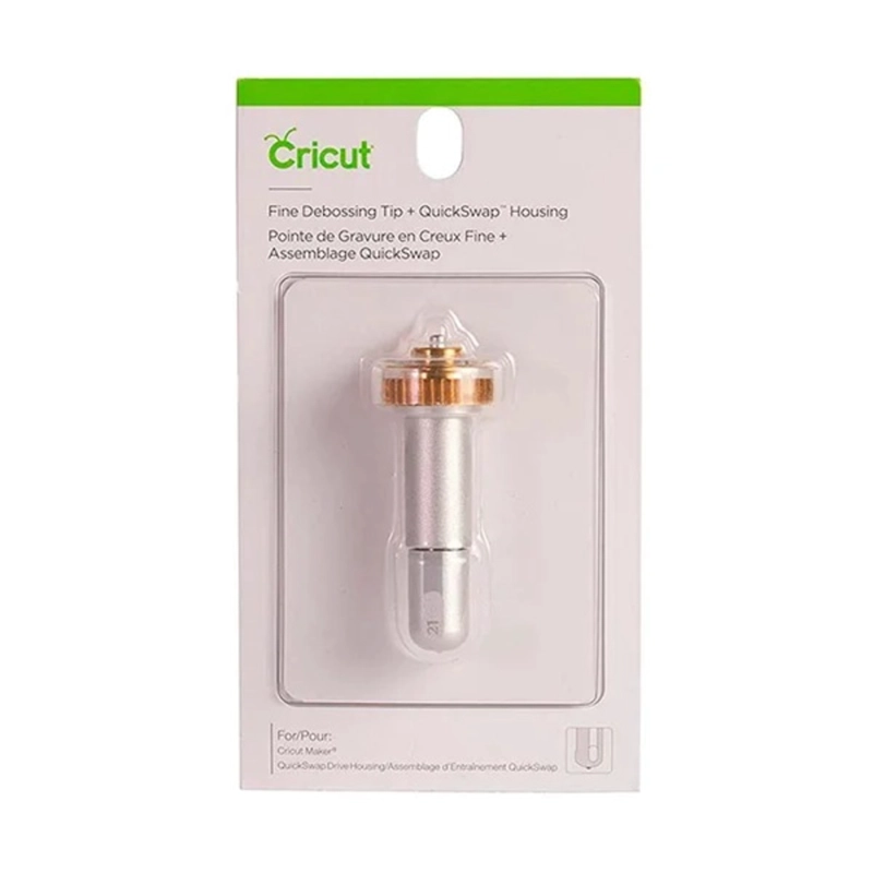 ADAPTADOR MUNDO CRICUT 2006835 QUICKSWAP Y DEBOSSING-REPUJADO INVERSO PUNTA FINA - 1