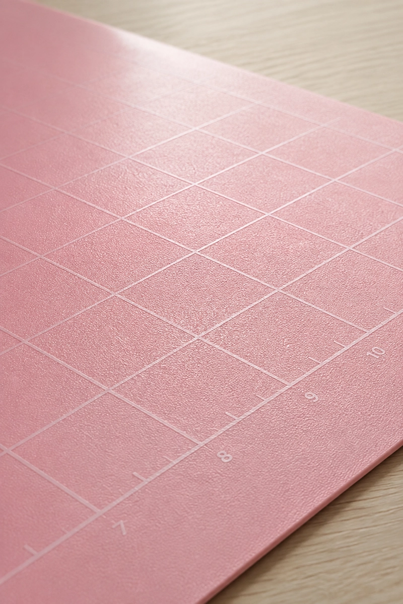 TAPETE DE CORTE PARA TELA 30 X 30CM ROSADO CRICUT - 3
