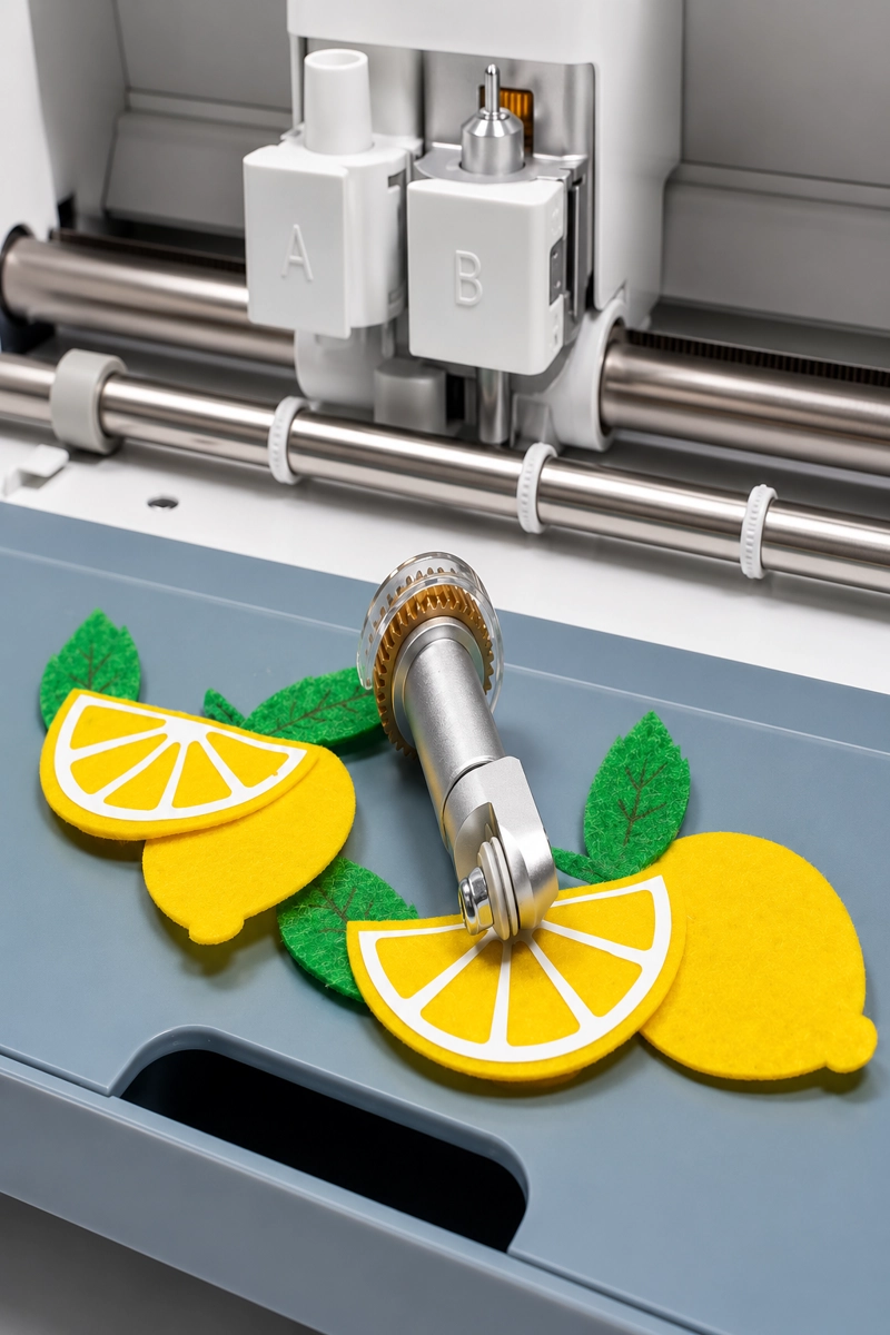 CUCHILLA GIRATORIA CON CARCASA MAKER CORTE PRECISO CRICUT - 5