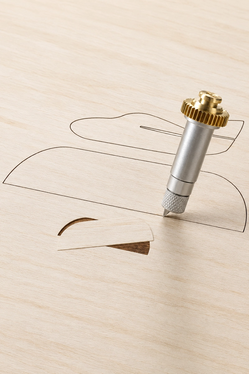 CUCHILLA KNIFE BLADE + CARCASA CRICUT MAKER ANGULO CORTE 60 - 7