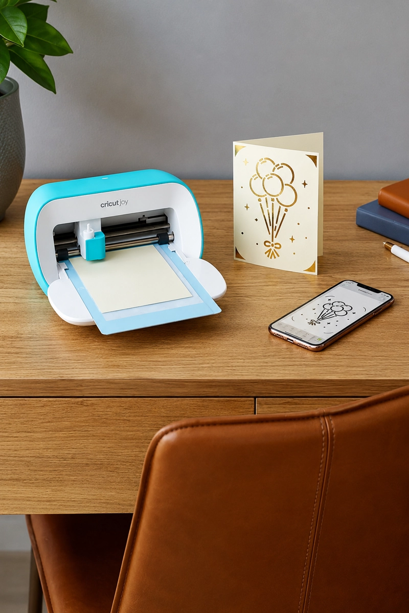 TAPETE DE CORTE CRICUT JOY 11,4CM X 15,8CM  CELESTE - 5