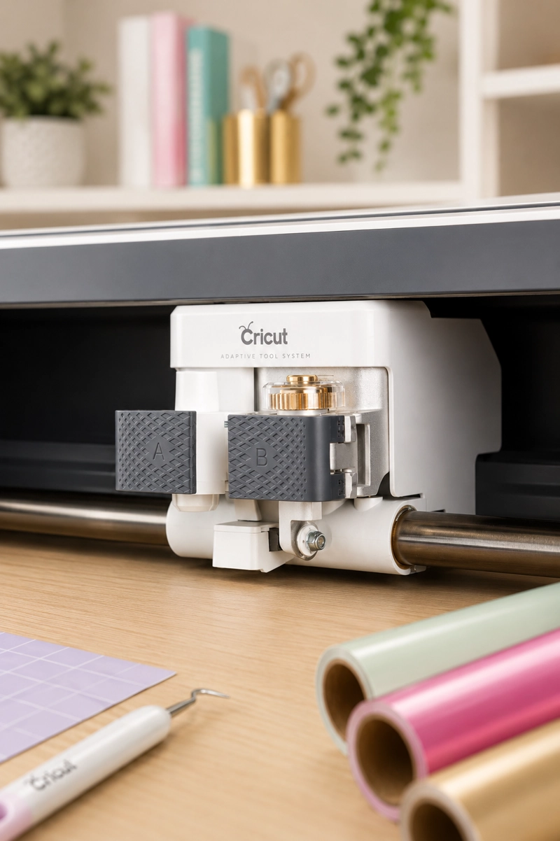 PLOTTER DE CORTE CRICUT MAKER CHAMPAGNE - 2