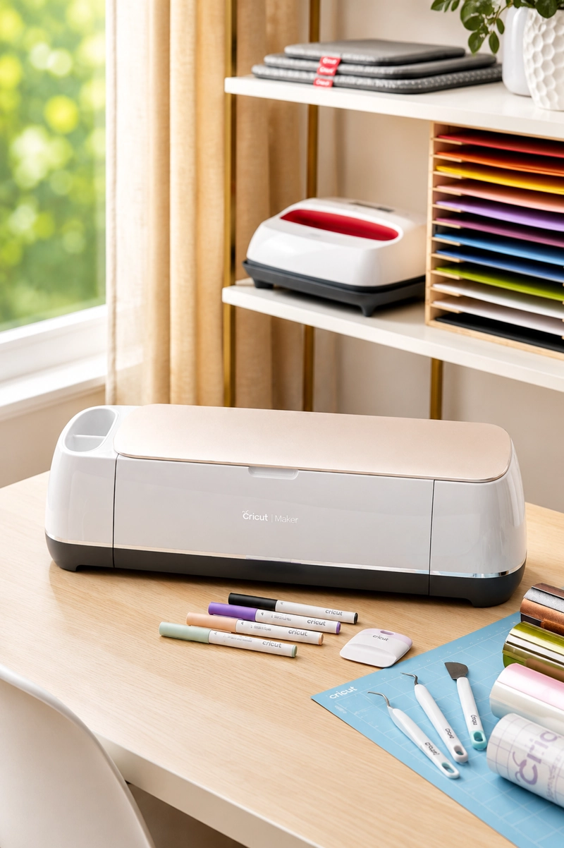 PLOTTER DE CORTE CRICUT MAKER CHAMPAGNE - 4