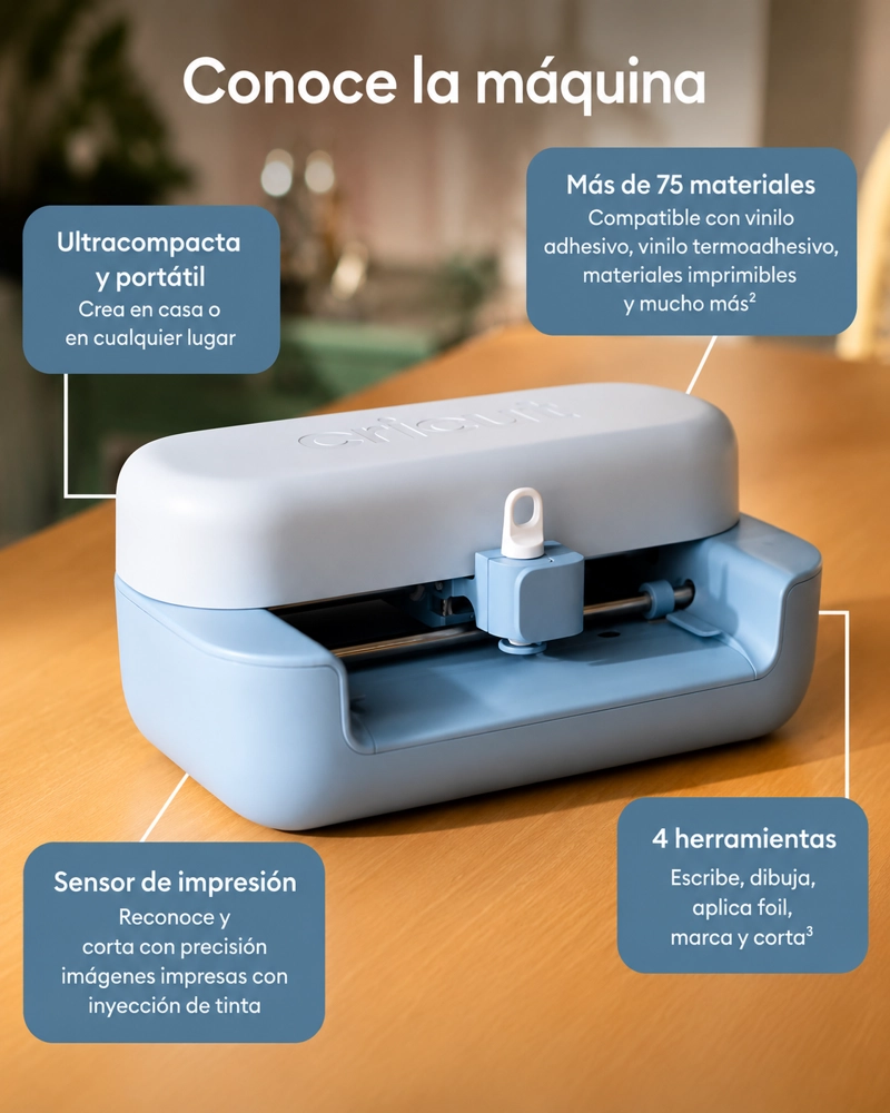 KIT PLOTTER DE CORTE CRICUT JOY 2 ESSENTIAL AZUL - 3