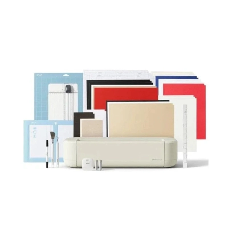 KIT PLOTTER DE CORTE CRICUT EXPLORE 5 DELUXE PERLA - 1
