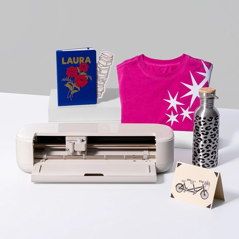 KIT PLOTTER DE CORTE CRICUT EXPLORE 5 DELUXE PERLA - 9