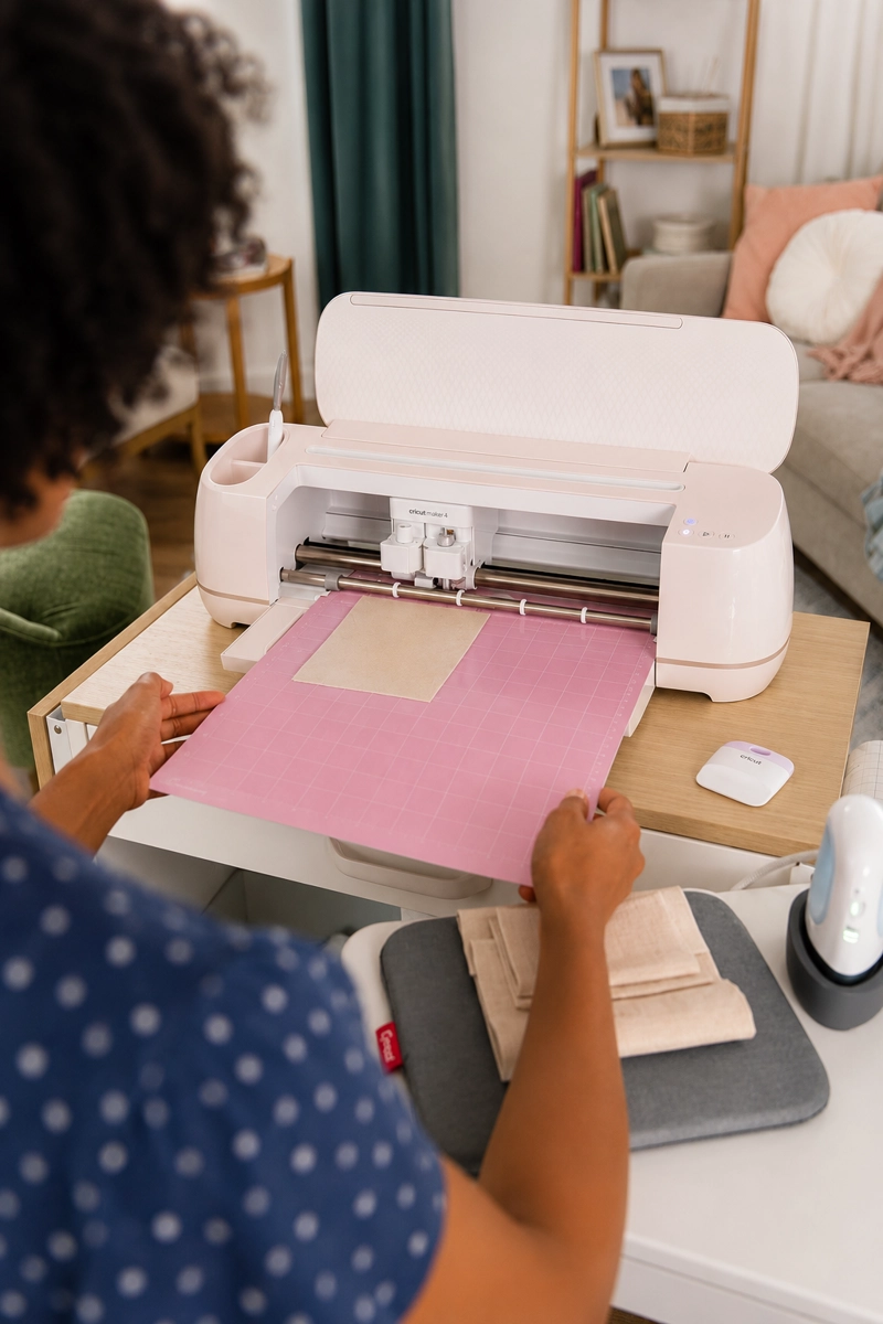 CRICUT MAKER 4 SEASHELL ROSA SUAVE NAMR - 5