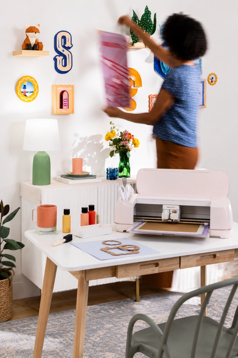 CRICUT MAKER 4 SEASHELL ROSA SUAVE NAMR - 6
