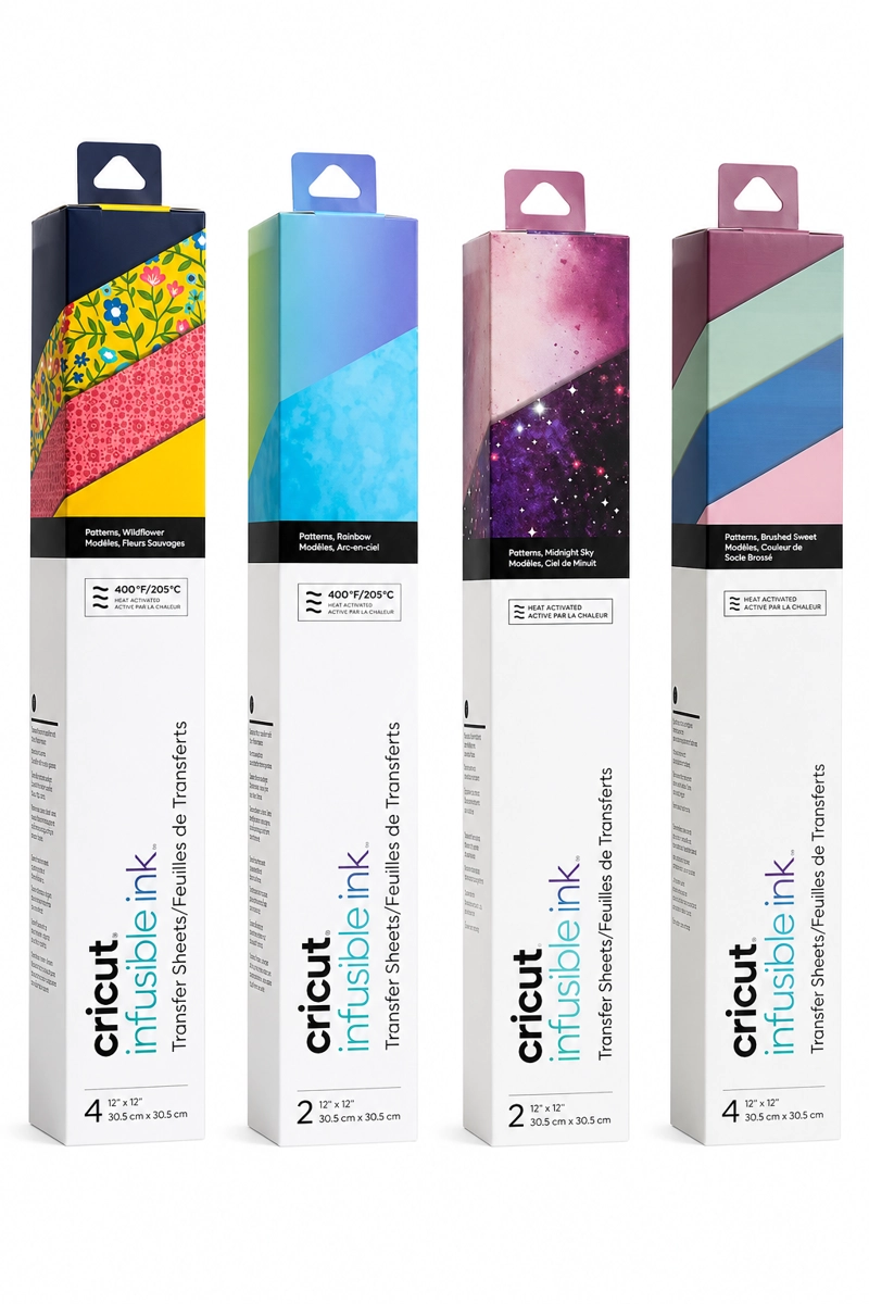 HOJA INFUSIBLE INK BRUSHED SUNSET 12 X12 (4 PZS) CRICUT - 5