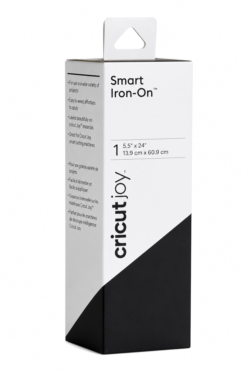 VINILO TEXTIL SMART IRON-ON 13.9 C 60.9 CM NEGRO CRICUT - 1