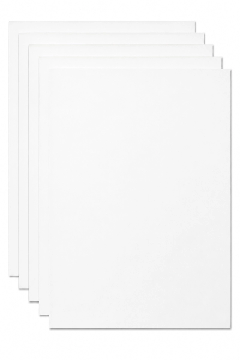 VINIL IMPRIMIBLE BLANCO TAMAÑO CARTA 12PZ CRICUT - 1