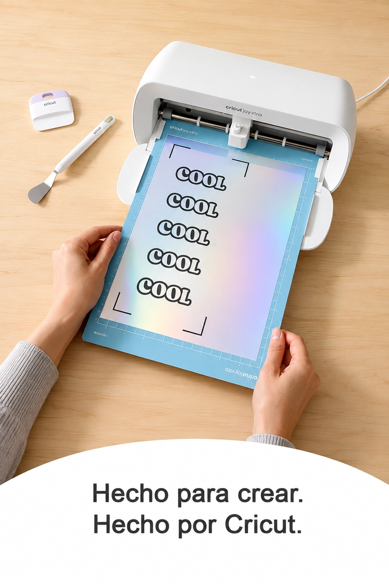 VINIL IMPRIMIBLE BLANCO TAMAÑO CARTA 12PZ CRICUT - 5