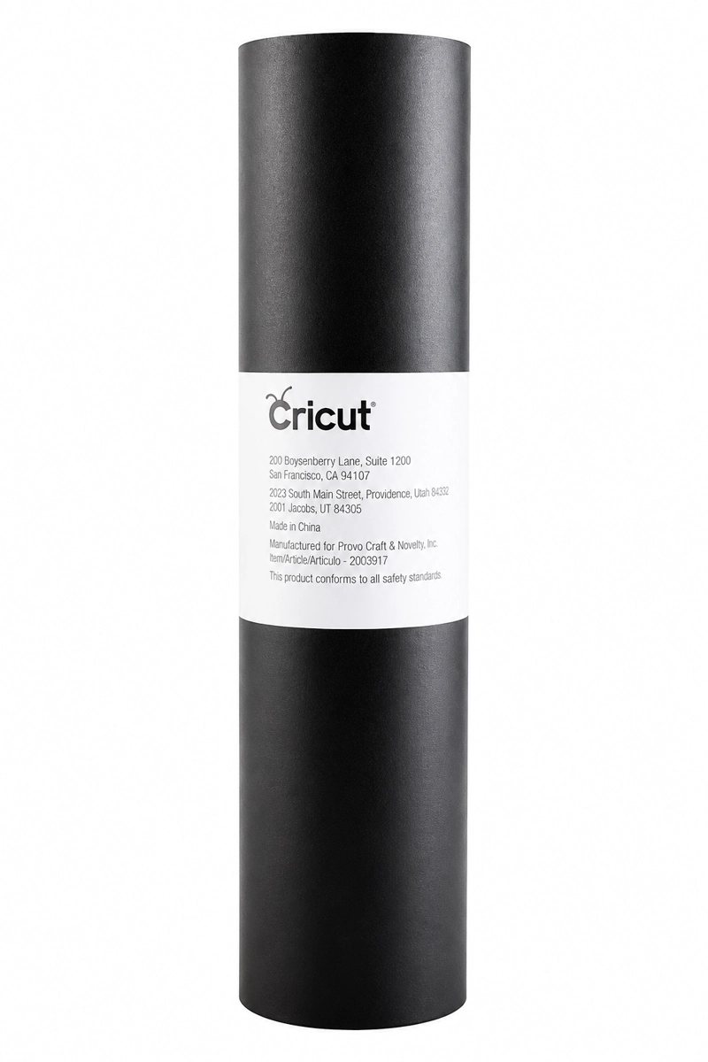 VINILO PARA PIZARRA 12 X 48 NEGRO CRICUT - 1