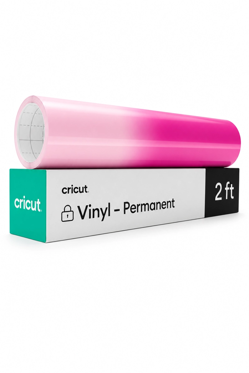 VINILO PERMANENTE CAMBIO FRIO 12 X 24 CRICUT - 1