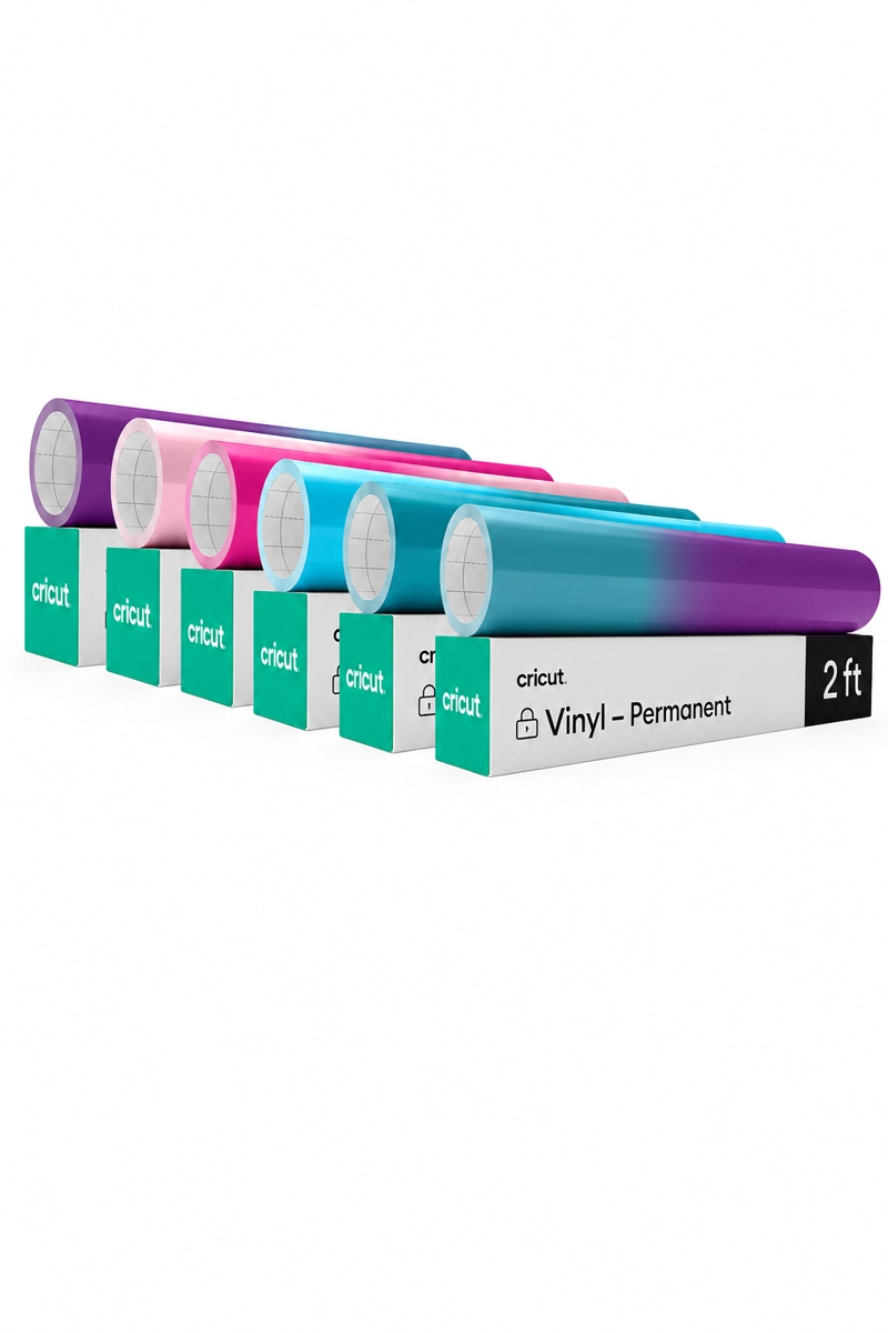 VINILO PERMANENTE CAMBIO FRIO 12 X 24 CRICUT - 2