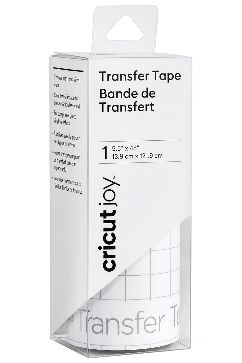 VINIL TRANSFER CRICUT 5.5 X 48 PULGADAS - 1