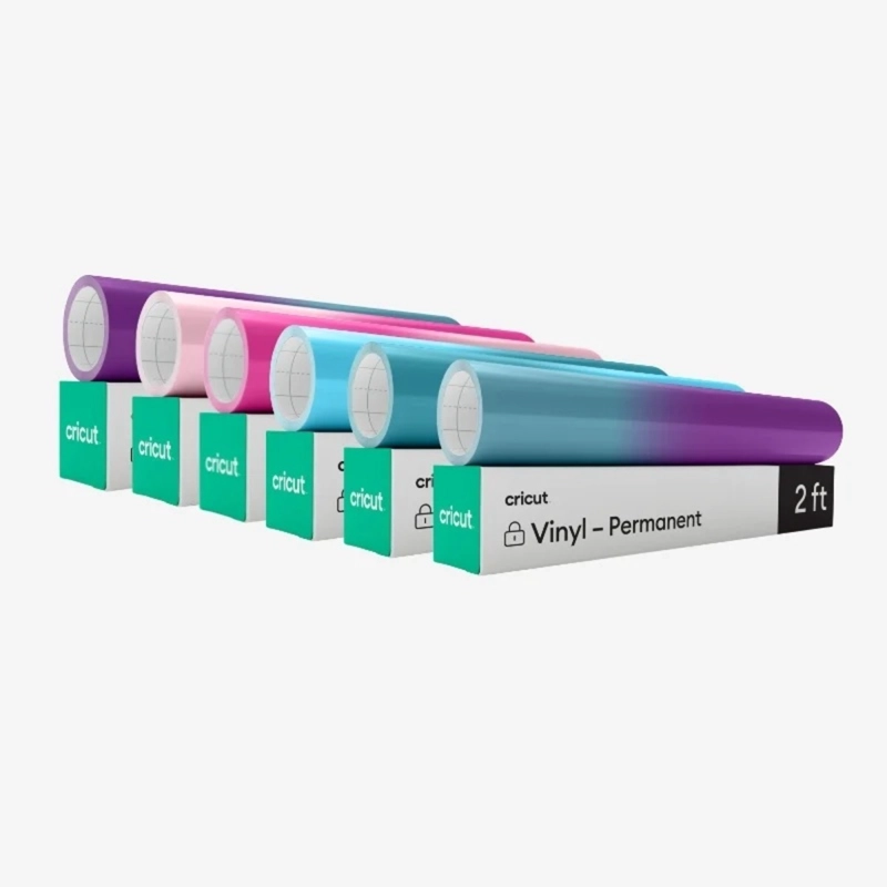 VINILO PERMANENTE 12X24 MULTICOLOR FRIO CRICUT - 5