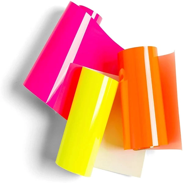 VINILO TE RMICO IRON-ON MINI SAMPLER NEON GLOW CRICUT - 2