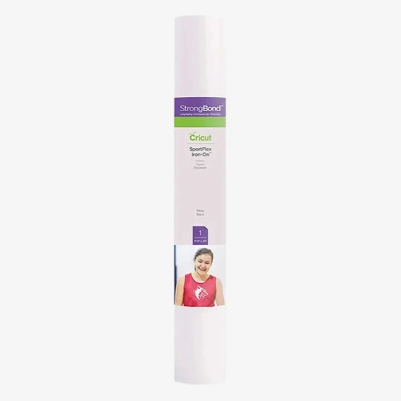 VINILO TE RMICO SPORTFLEX IRON ON BLANCO CRICUT - 1