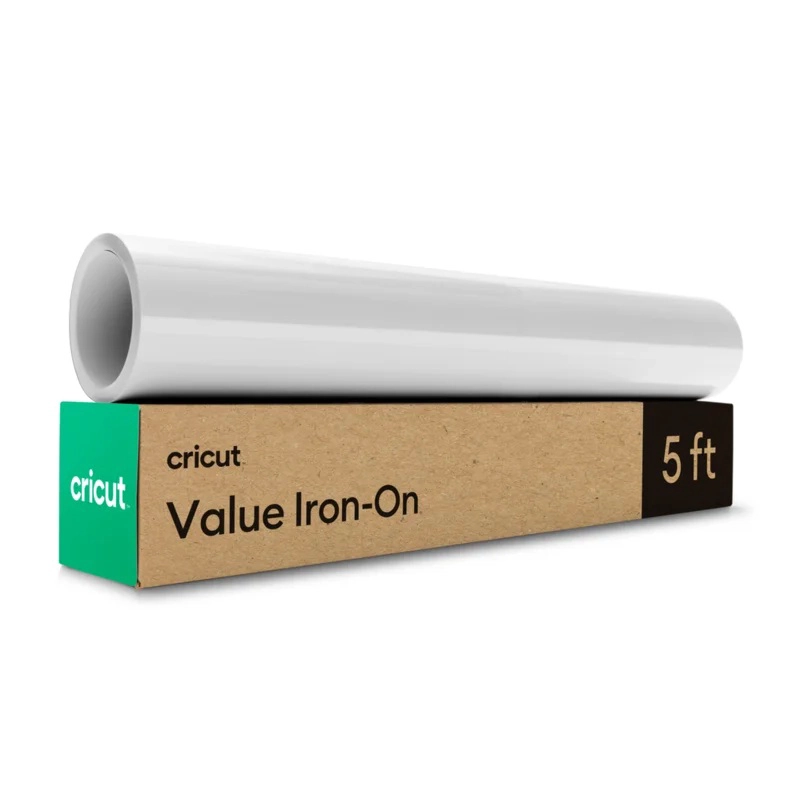 VINILO ADHESIVO IRON ON PROMOCIONAL BLANCO CRICUT - 1