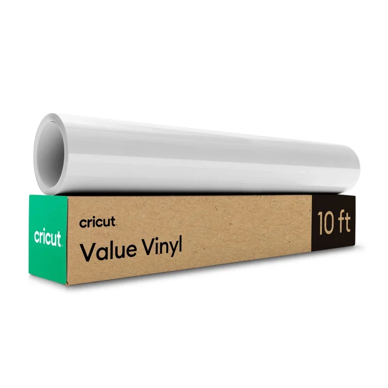 VINILO PROMOCIONAL 12 X 10 FT BLANCO CRICUT - 1