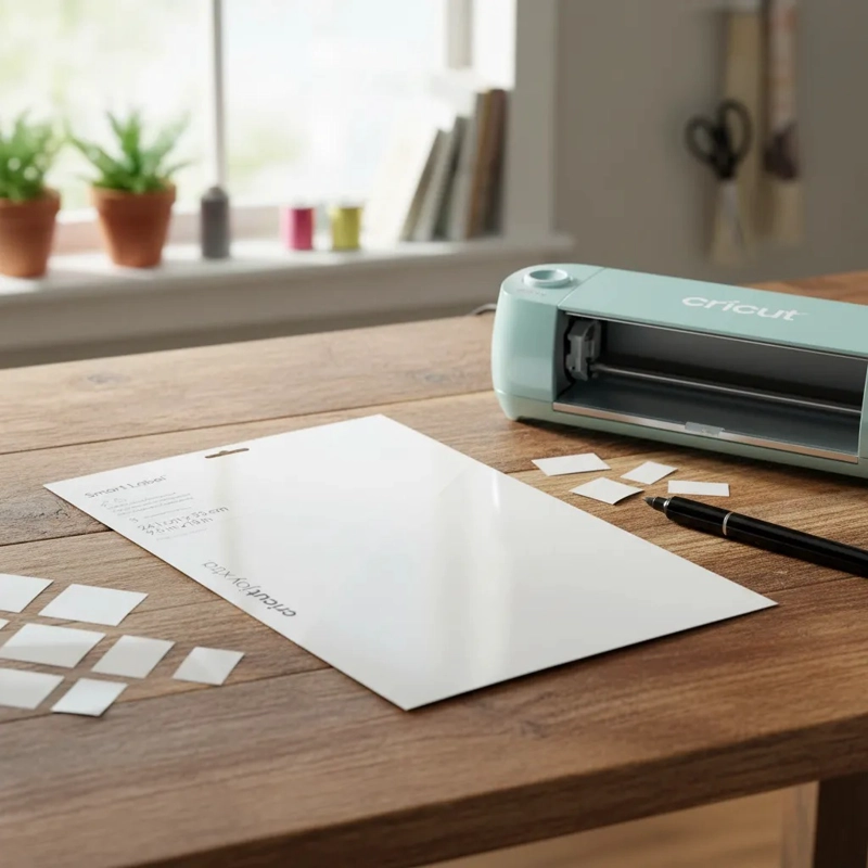 3PZ VINIL ESCRIBIBLE SMART PERMANENTE BLANCO CRICUT JOY XTRA - 2