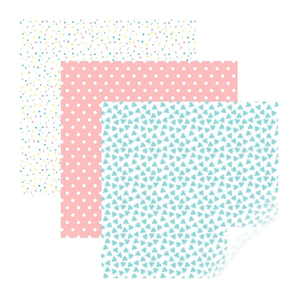 SET DE VINILO PARTY TIME PASTEL MULTICOLOR CRICUT - 1