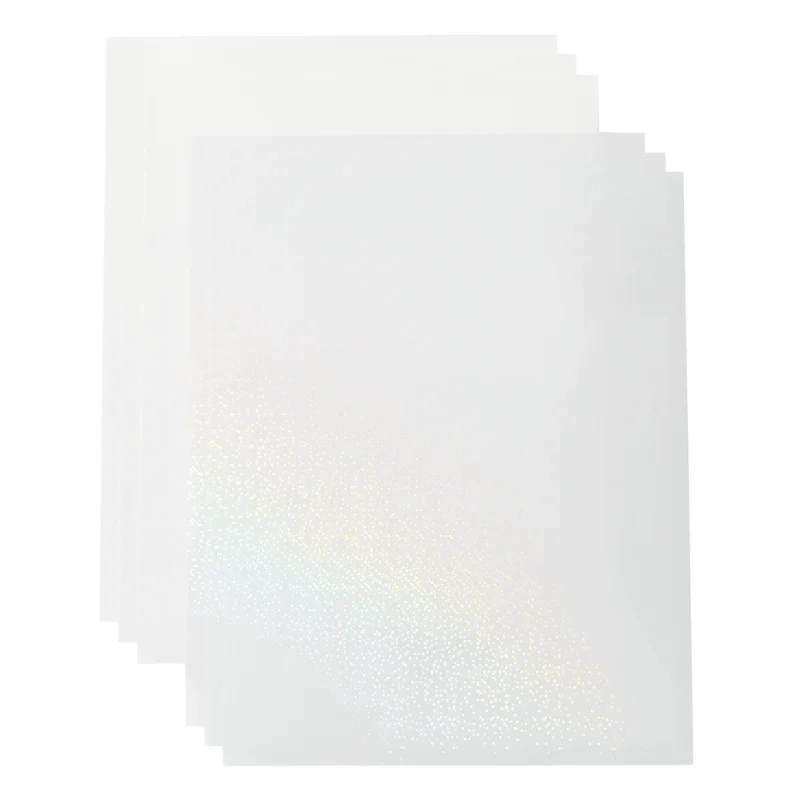 VINILO IMPRIMIBLE HOLOGRAFICO DE 21,6 CM X 27,9 CM CRICUT - 2
