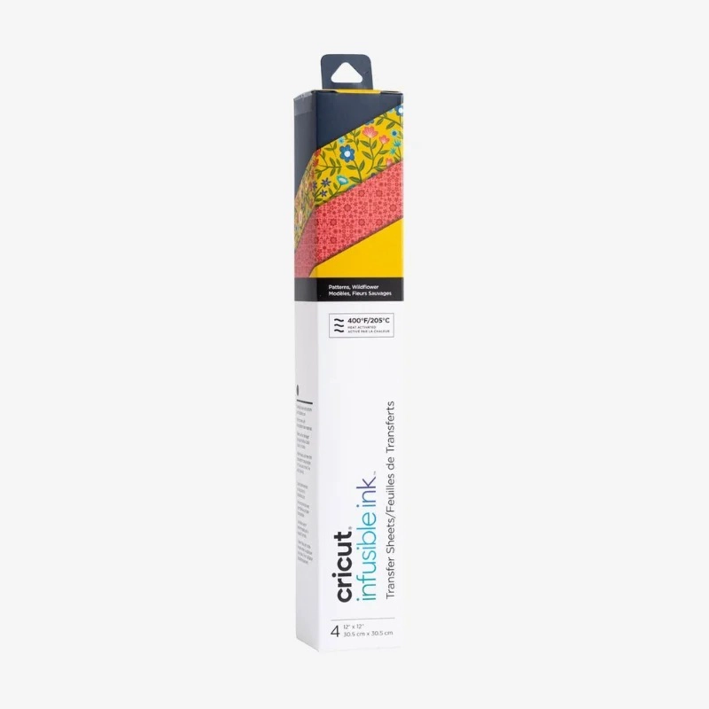 VINILO ADHESIVO INF INK PTN WLDFLWR 12 X 12 CRICUT - 1