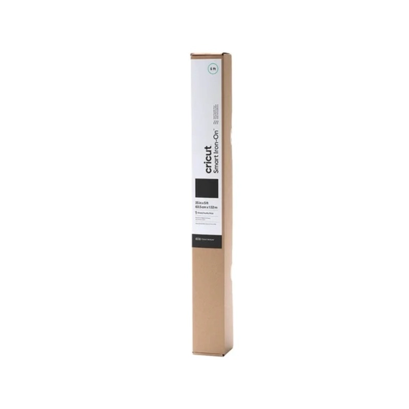 VINILO TE RMICO SMART IRON-ON 5FT NEGRO CRICUT - 1