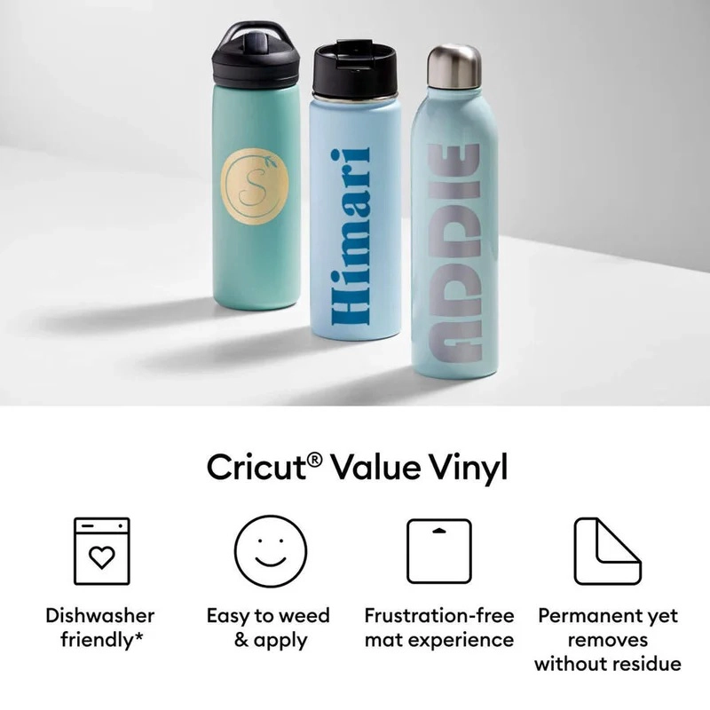 VINILO PROMOCIONAL 12 X 5 IN - 10 UND MULTICOLOR CRICUT - 5