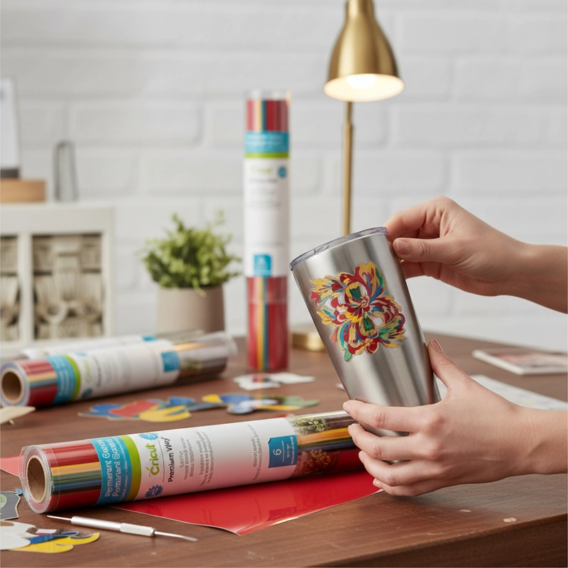 VINILO BRILLANTE 30.48 CM X 30.48 CM MULTICOLOR CRICUT - 5