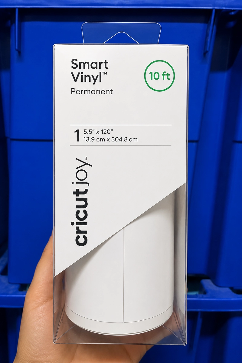 VINILO PERMANENTE GLOSSY BLANCO CRICUT - 1