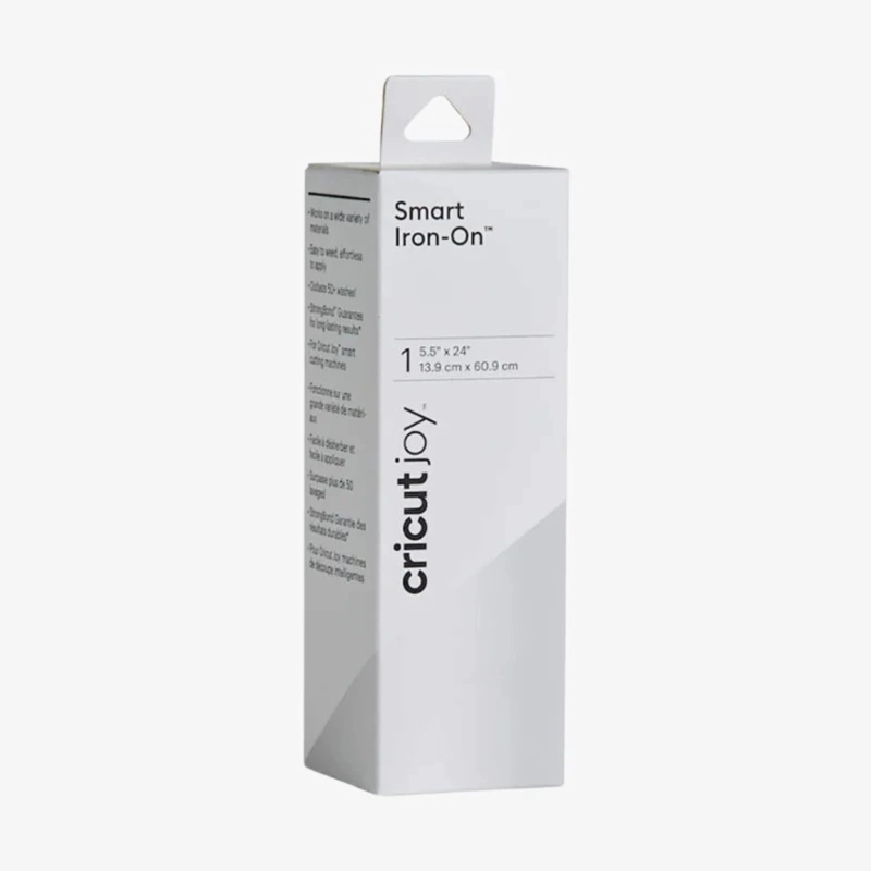 VINILO TEXTIL SMART IRON-ON 13,9X60,9 CM BLANCO CRICUT - 1